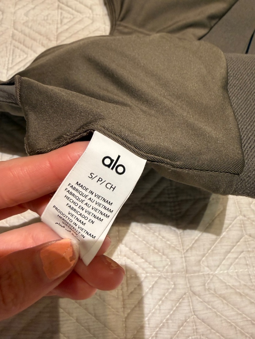 Airbrush Heart Throb Bra, Olive, ALO, S - Picture 8 of 8